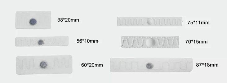 размер RFID-бирки для белья