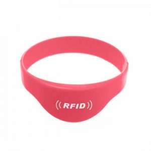 Customized LogoDesign NFC Rubber Bracelet Fashionable Silicone Wristband