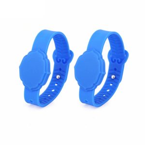 NFC Wristband Watch Style Rfid Silicone Bracelet for access control