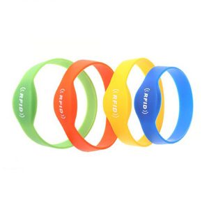 Oval Close-Loop-Silicone RFID Wristband