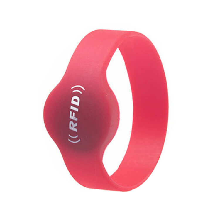 Reusable NFC Rubber Bracelet Programmable RFID Silicone Wristbands