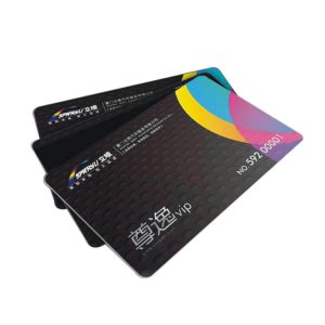 カスタマイズされたPVC 215チッププラスチックカードの印刷可能なスマートチップカード